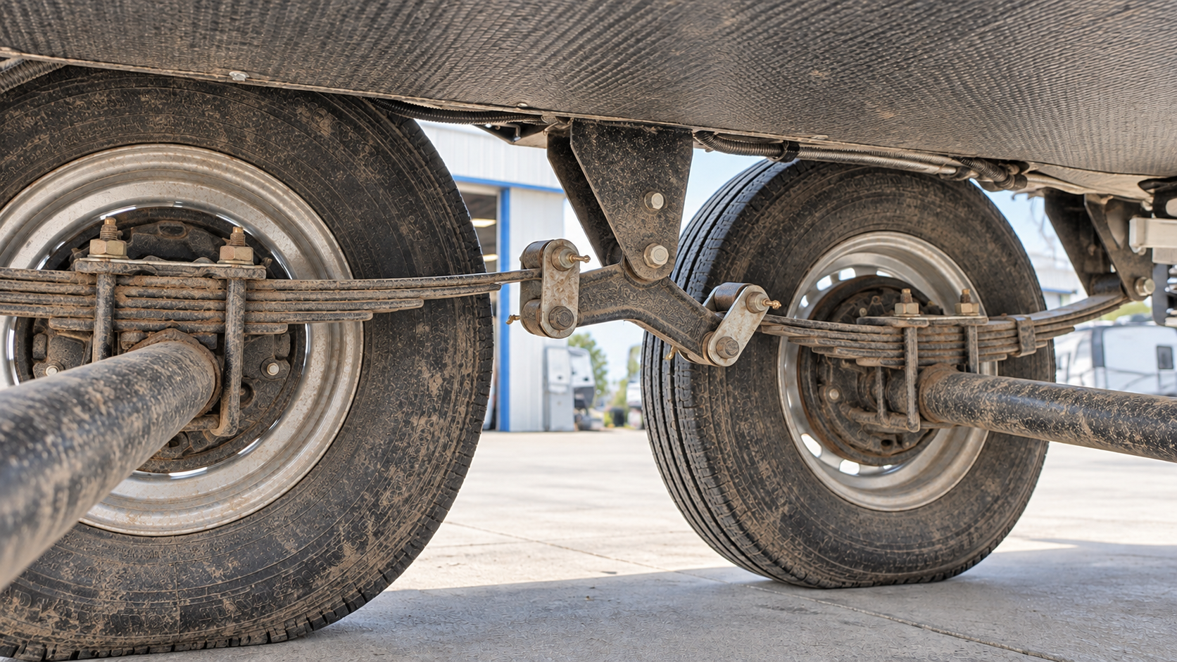 RV Suspension Maintenance: Leaf Springs, Shackles, Equalizers, and Wet Bolts