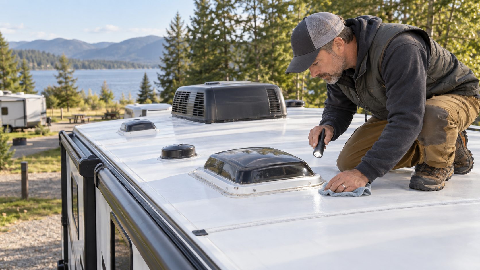 How to Inspect and Maintain Your RV Roof and Exterior Seals
