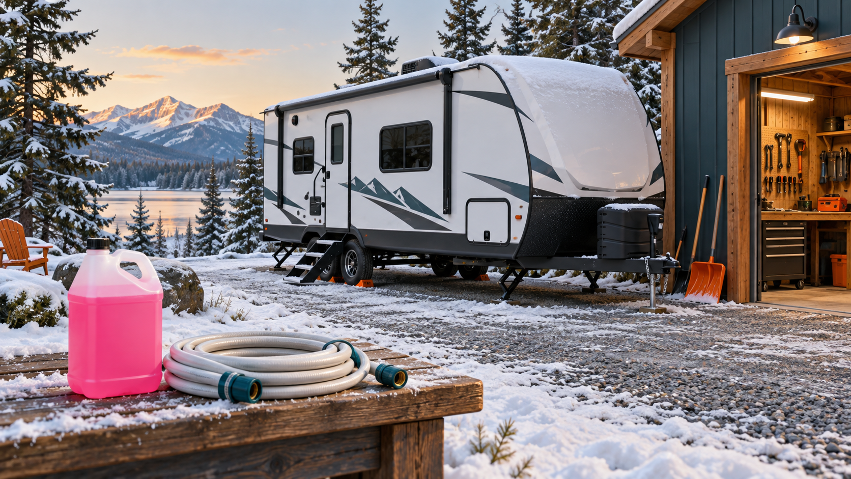 How to Winterize an RV for Cold-Climate Storage