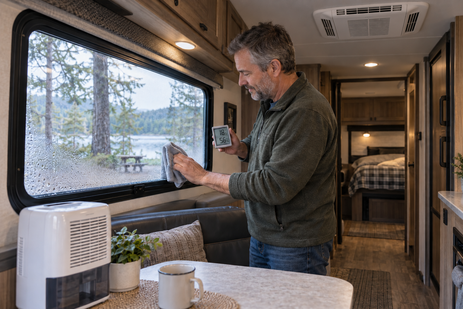 How to Control Condensation and Humidity in an RV