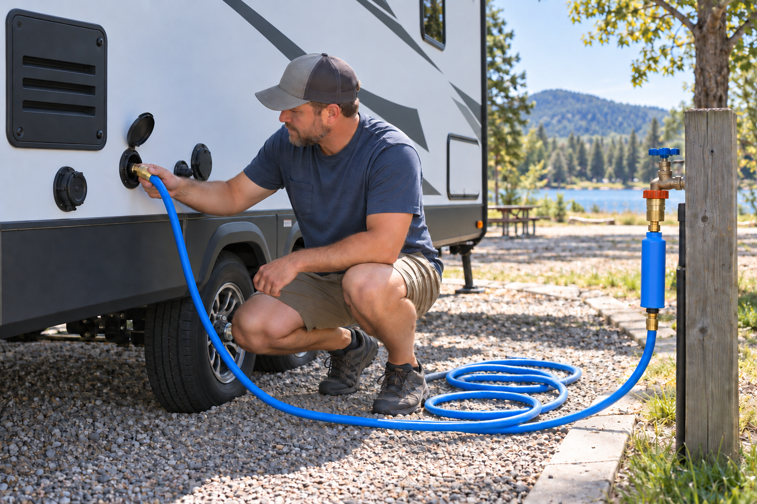RV Fresh-Water System Maintenance and Sanitizing