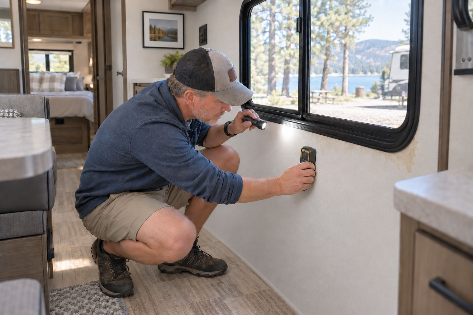 How to Find and Diagnose RV Water Leaks